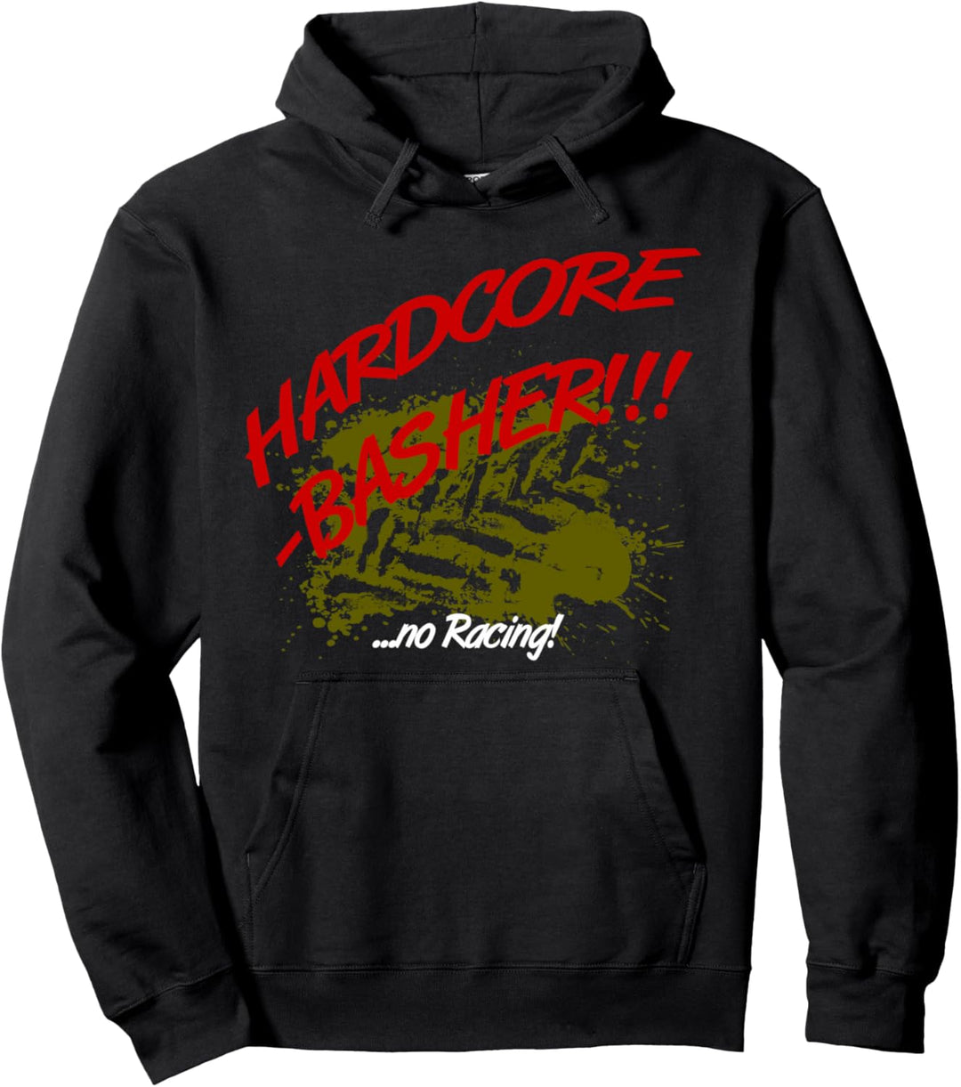 Hardcore Basher,RC Car,Modell,Modellbau,Auto,to the moon Pullover Hoodie