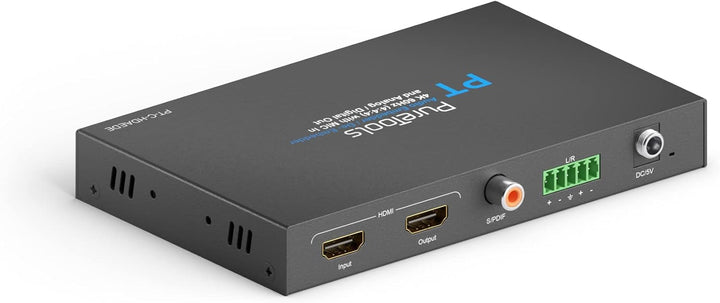 PureTools, HDMI Audio De-Embedder und Embedder mit Down-Scaling, 4K Auflösung, Datenrate bis 18 GB/s