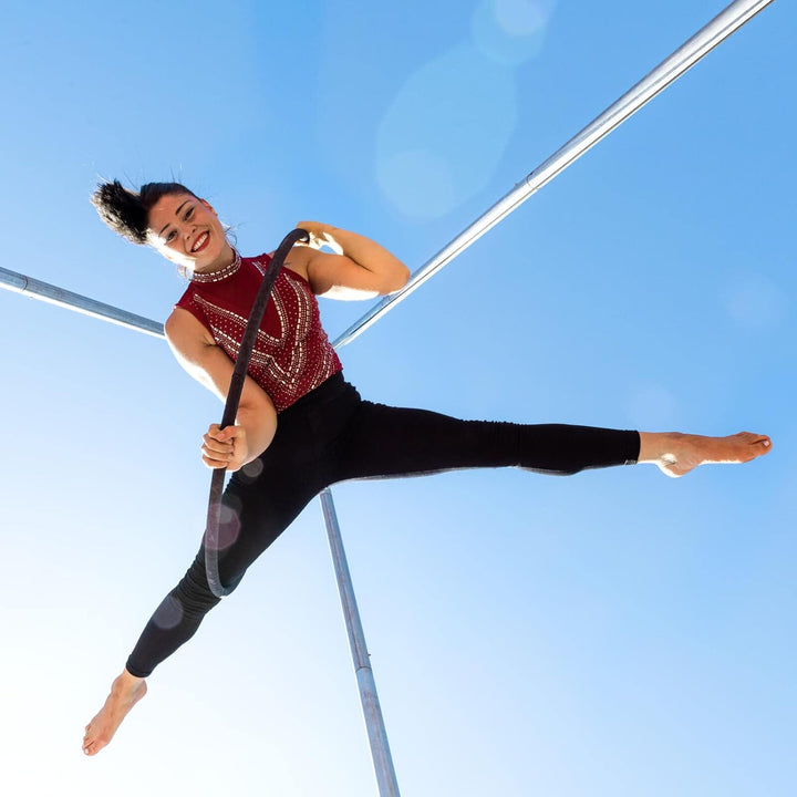 Play Juggling - Aerial Hoop fit für Luftakrobatik und Aerobic - Durchmesser 85 bis 110 cm - Befestig