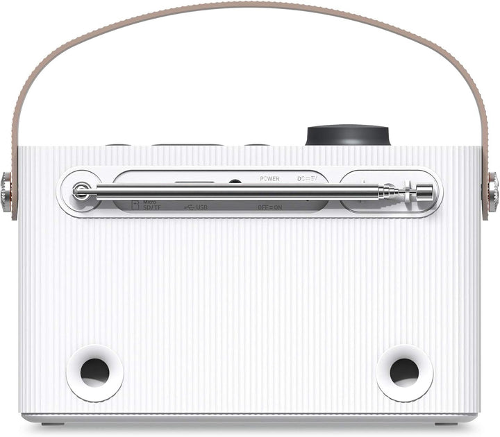 Inscabin M60 Tragbarer DAB/DAB + FM-Digitalradio/Tragbarer drahtloser Lautsprecher mit Bluetooth/Ste