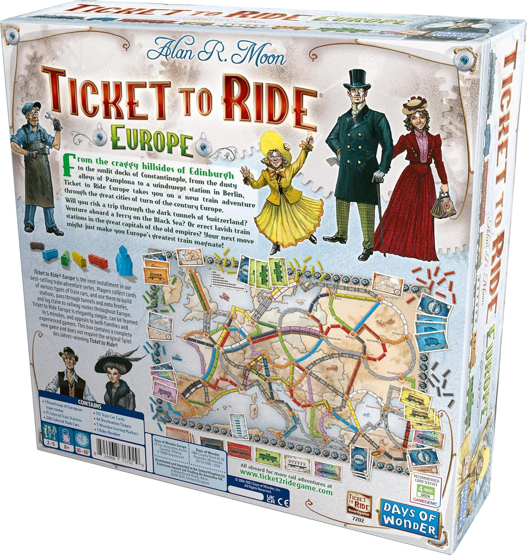 Ticket to ride Europe