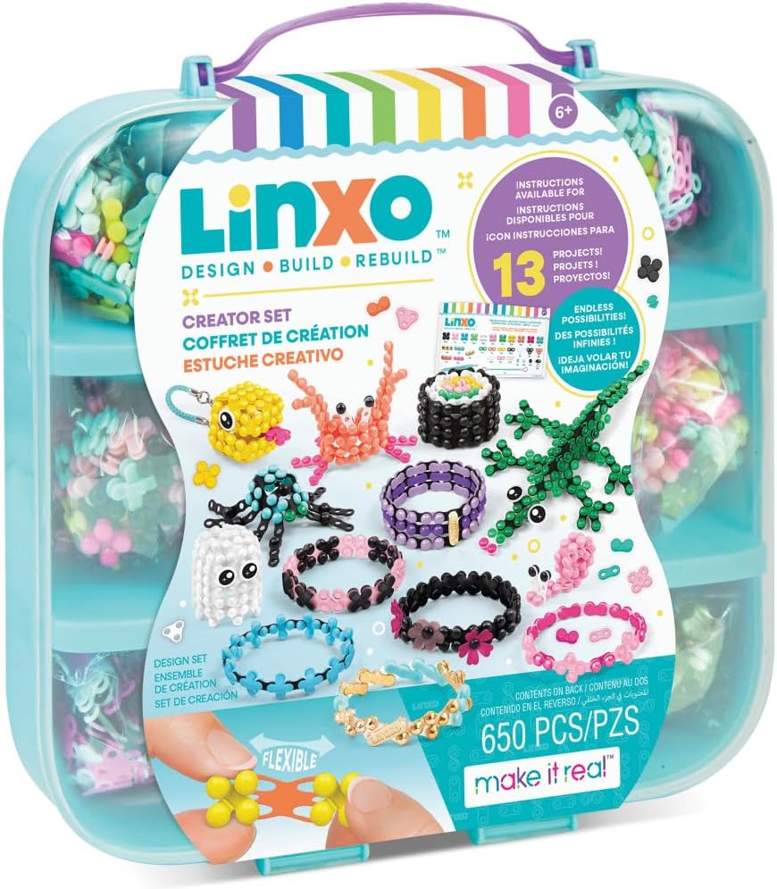 Make It Real Grosses LinXo Schmuck Schmuck Set, Kreatives Spielzeug