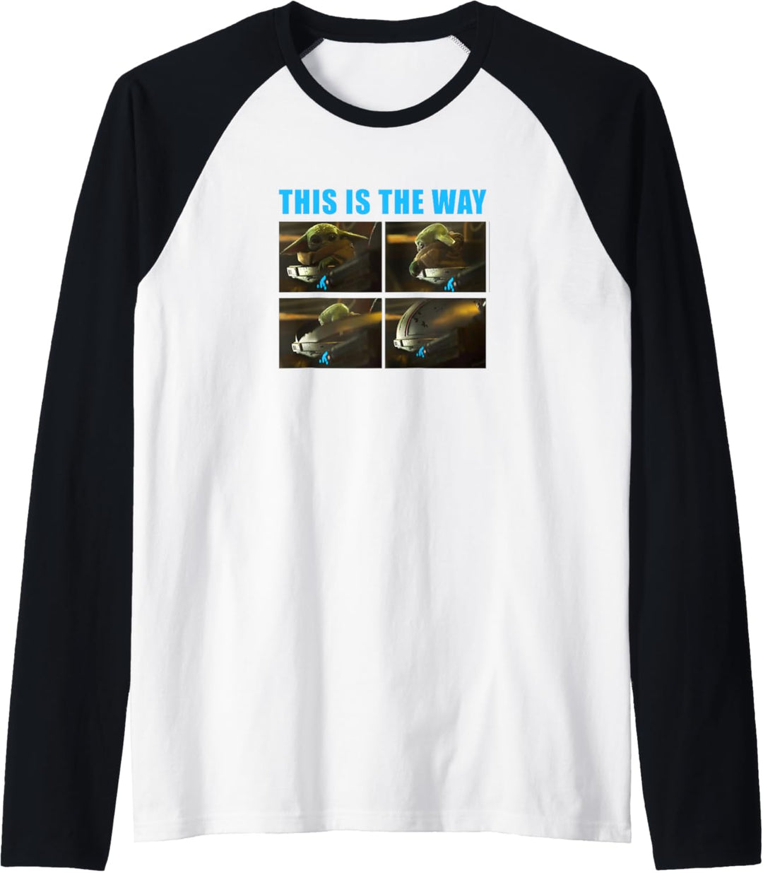 Star Wars: The Mandalorian The Child This Is The Way Panels Raglan