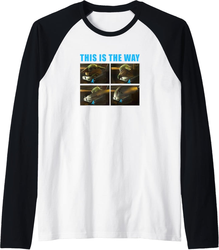 Star Wars: The Mandalorian The Child This Is The Way Panels Raglan
