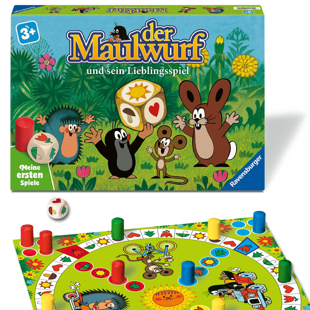 Ravensburger 12010015 Der Maulwurf und Sein Lieblingsspiel - Meine ersten Spiele: Kinderspiele, Spie
