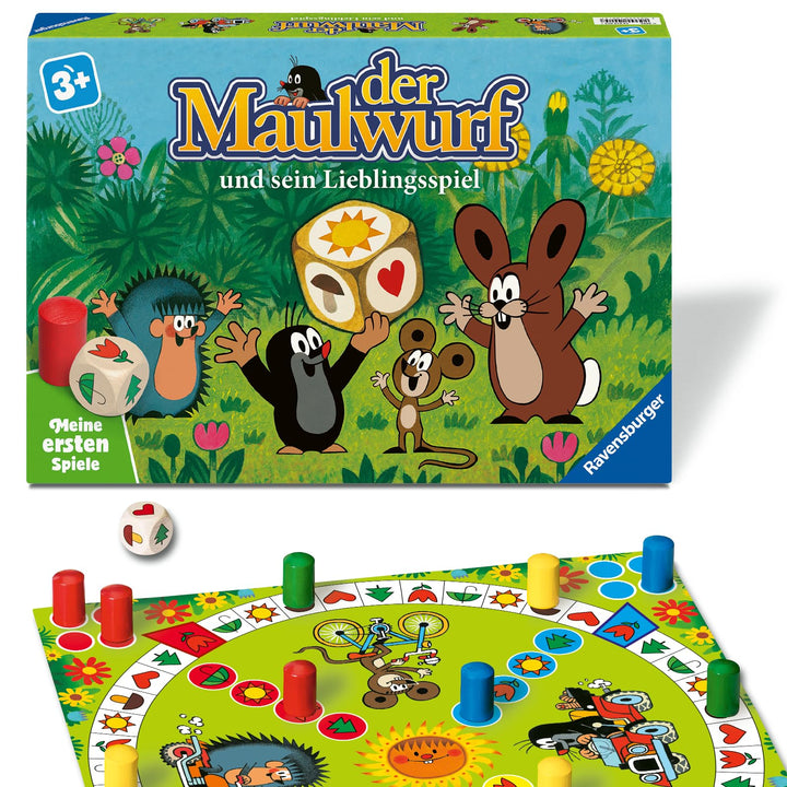 Ravensburger 12010015 Der Maulwurf und Sein Lieblingsspiel - Meine ersten Spiele: Kinderspiele, Spie