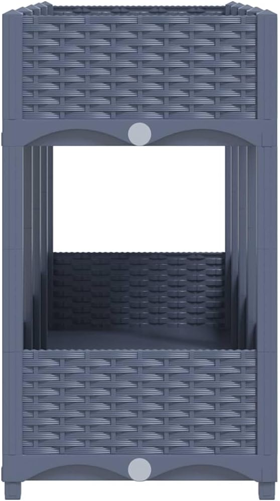 vidaXL Hochbeet Blumenkasten Gartenbeet Pflanzkasten Gemüsebeet Pflanzbeet Frühbeet Blumenbeet Pflan