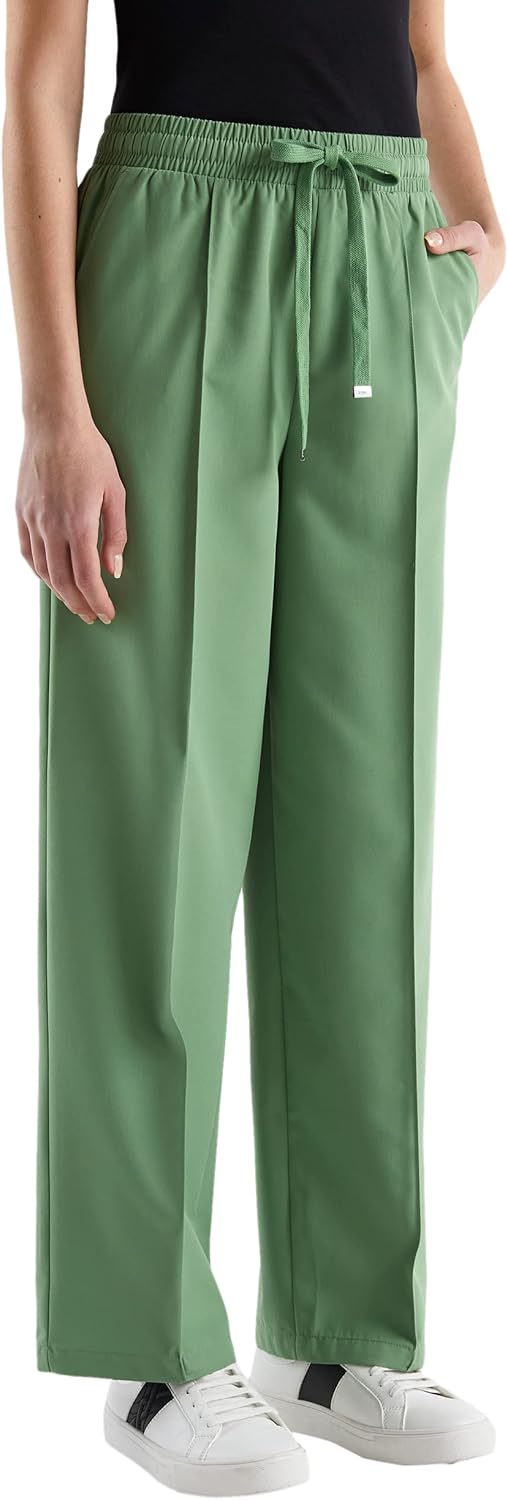 United Colors of Benetton Damen Hose XS Hellgrün 8 K7, XS Hellgrün 8 K7