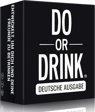 Do or Drink Deutsche Ausgabe - Trinkspiel aus den USA - EIN Saufspiel das auf keinem, Trinkspiel mit