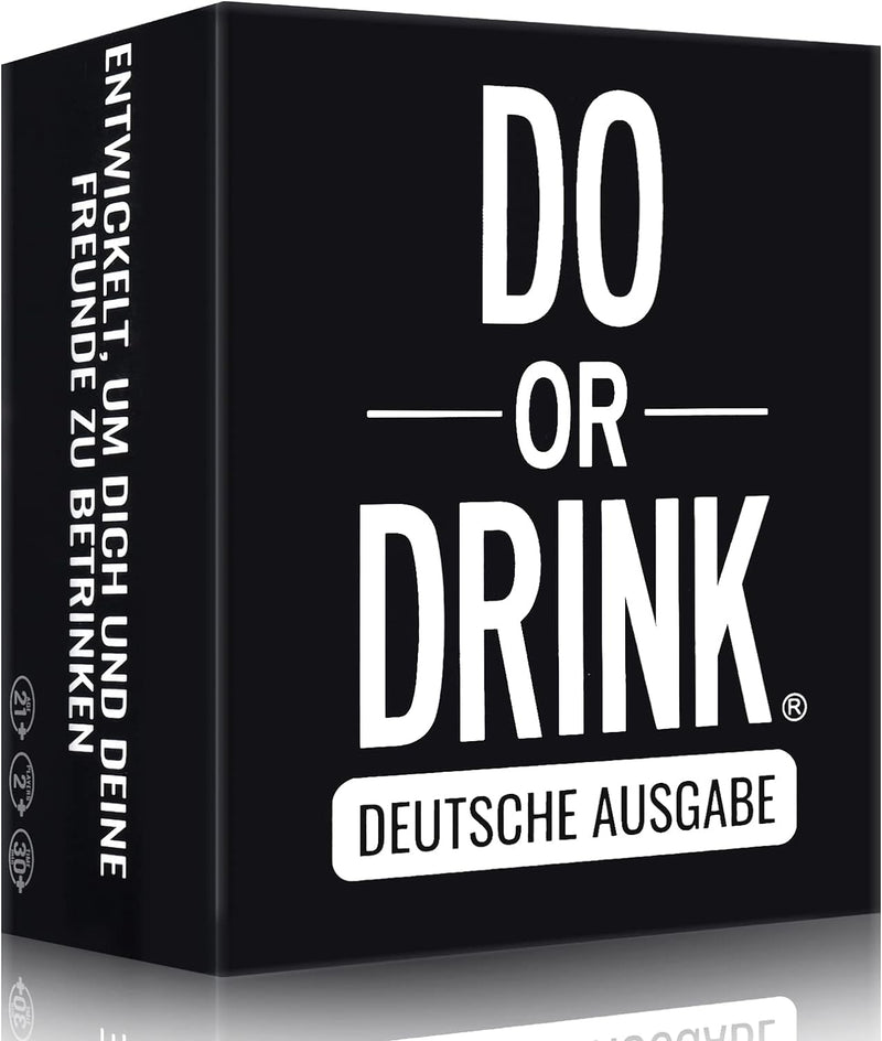Do or Drink Deutsche Ausgabe - Trinkspiel aus den USA - EIN Saufspiel das auf keinem, Trinkspiel mit