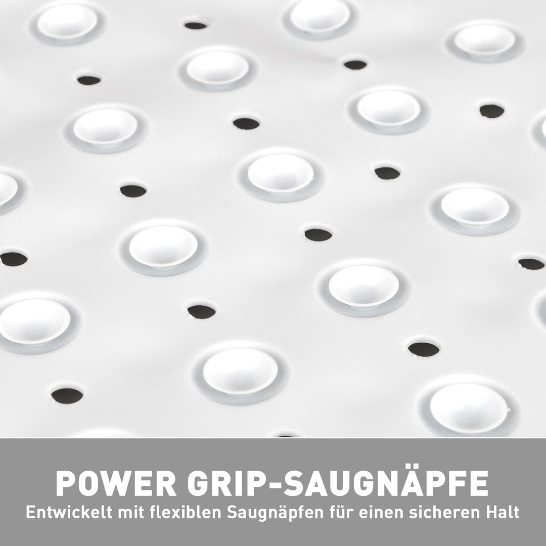 Duschmatte rutschfest Antirutschmatte Dusche 70 x 70 cm: Eckduschmatte Dreieckig Duscheinlage rutsch