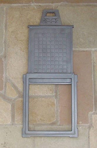 Sellon24® Luftregulierung Drosselschieber Rauchgasdrosselung Pizzaofen Brotbackofen Gusseisen H2703