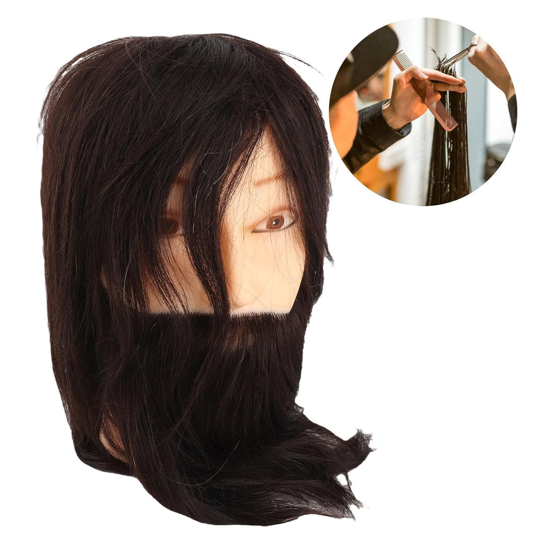 Friseur Mannequin -Kopf Männlich, Friseur Übung Kopf Zum Training 25 Cm Länge Salon Männlicher Manne