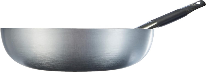 Pentole Agnelli ALSA111BINF24 Infinity versenkte hohe Bratpfanne, Aluminium, mit Rohrgriff aus Edels