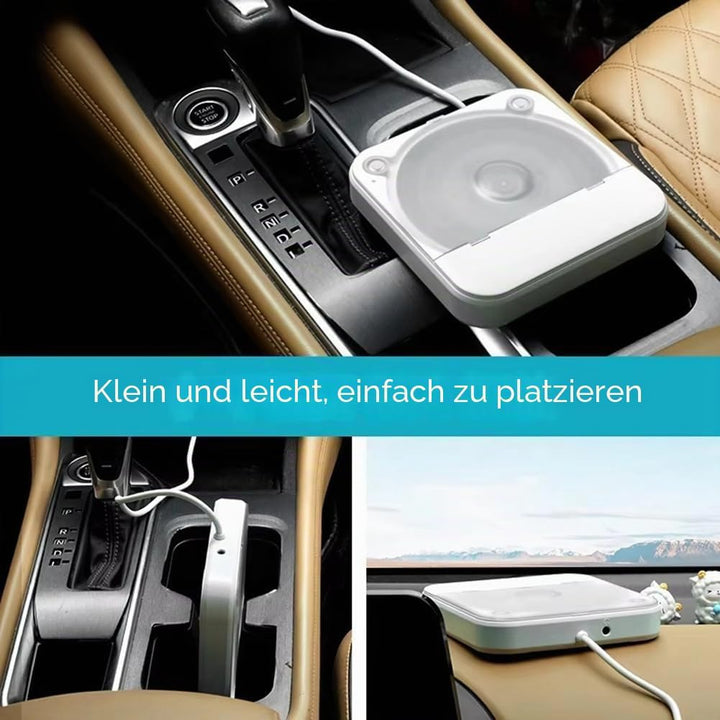 Externer Universal-CD-Player Fürs Auto - Tragbarer CD-Player mit AUX-Kabel, Wird in Den USB-Anschlus