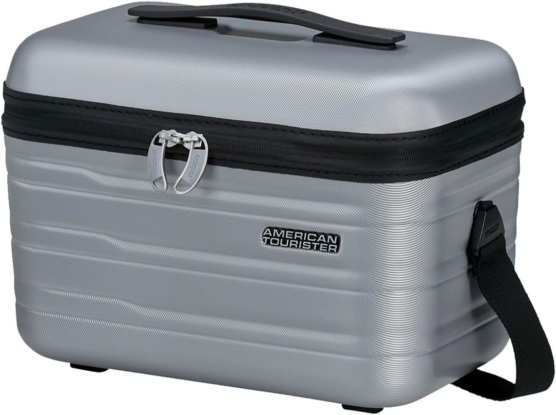 American Tourister Flashline - Kosmetikkoffer, 36 cm, Silber (Sky Silver)