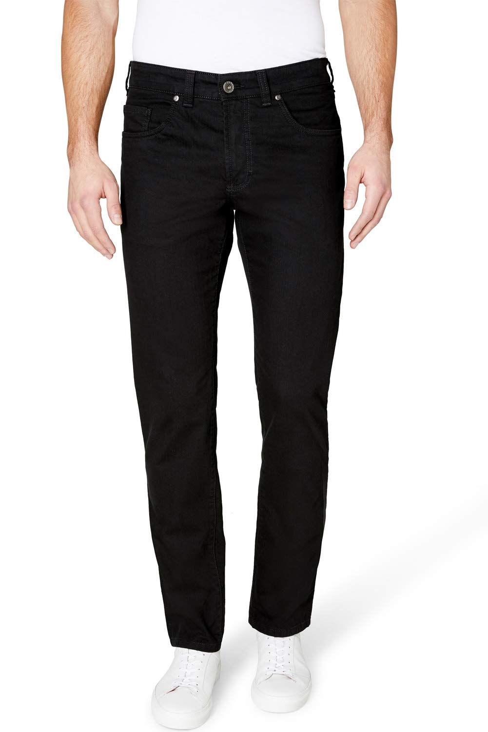 Atelier GARDEUR Herren Straight Jeans 42W / 30L Schwarz (Schwarz 99), 42W / 30L Schwarz (Schwarz 99)
