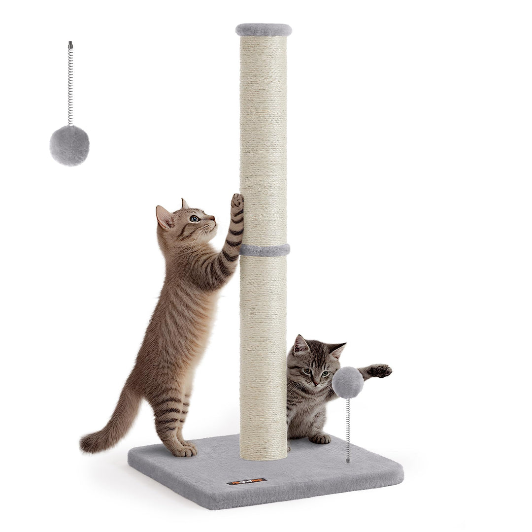 Feandrea Kratzbaum, 85 cm hoch, Kratzsäule, Katzenbaum, Kratzstamm für Kätzchen und Normale ausgewac