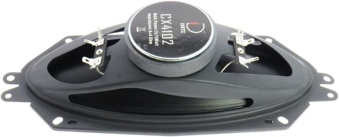 Dietz 2-Wege Stereo-Lautsprecher,Doppelschwingspule, 4 * 10, 2 * 75 W, 1 STK