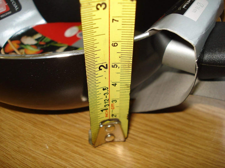 IBILI Wok INDUBASIC 16 cm, Stainless Steel, schwarz 16 cms, 16 cms