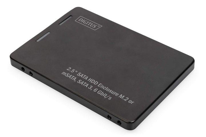 DIGITUS 2,5 Zoll SATA Festplattenadapter für M.2 oder mSATA-SSDs - M.2 Modultyp 2280, 2260, 2242, 22