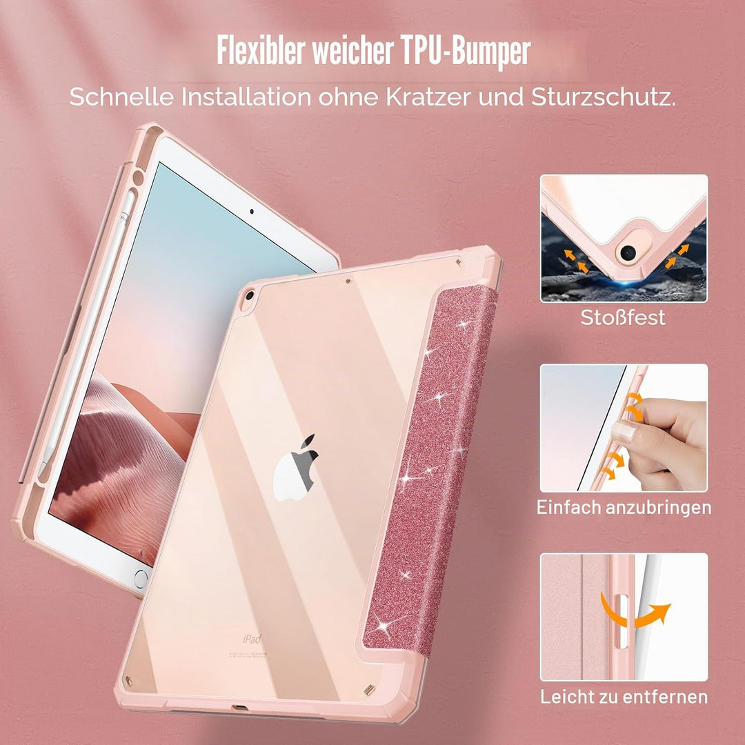 Fintie Hybrid Hülle für iPad Air 2019 (3. Generation) / iPad Pro 10.5 2017 - [Eingebauter Stifthalte
