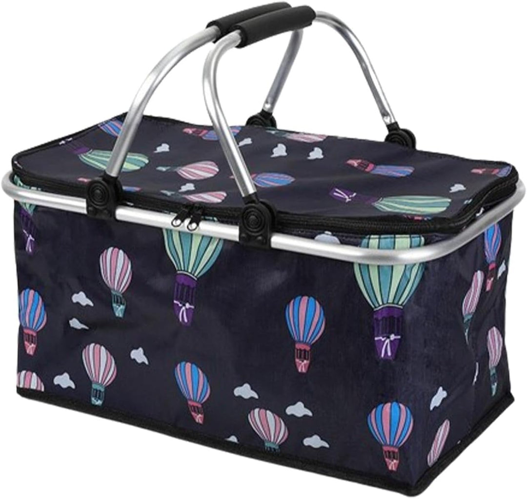 Korb für Picknick, Strandpicknickkorb | 30L tragbarer Outdoor-Picknickkorb,Oxford-Stoff-Picknicktasc