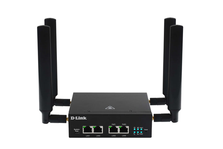 D-Link DWM-314-GP 5G M2M VPN PoE Router (Robuster Industrie 5G NR Router, Dual-SIM, IoT Gateway, Rem