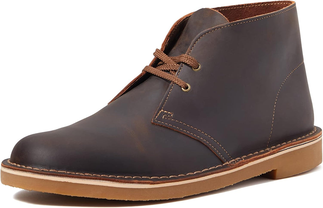 Clarks Herren Desert Boot Bushacre 3 Chukka-Stiefel 47 EU Beeswax, 47 EU Beeswax