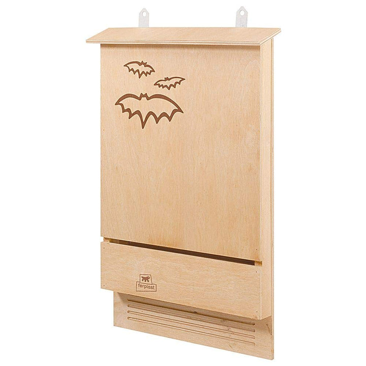 Ferplast Fledermaushäuschen BAT HOUSE, Unterschlupf für Fledermäuse aus umweltfreundlichem FSC Holz,