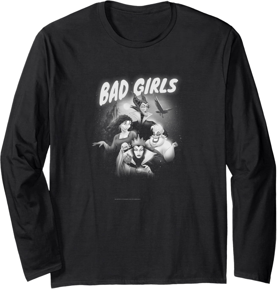 Disney Villains Group Shot Bad Girls Club Langarmshirt