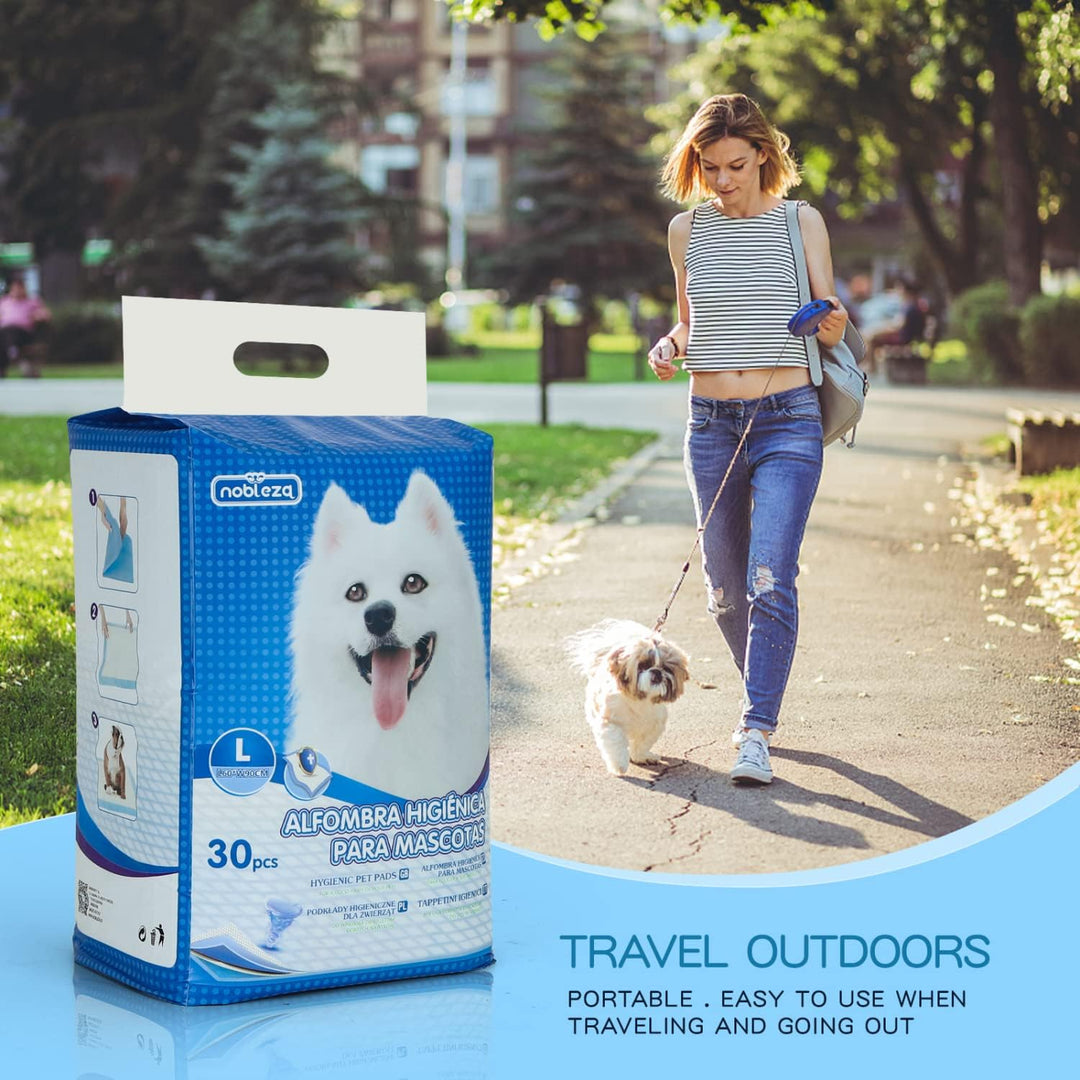 Nobleza -90 x Ultra saugfähige Hunde Trainingsunterlagen Welpenunterlage Welpen Toilettenmatte, 60 *