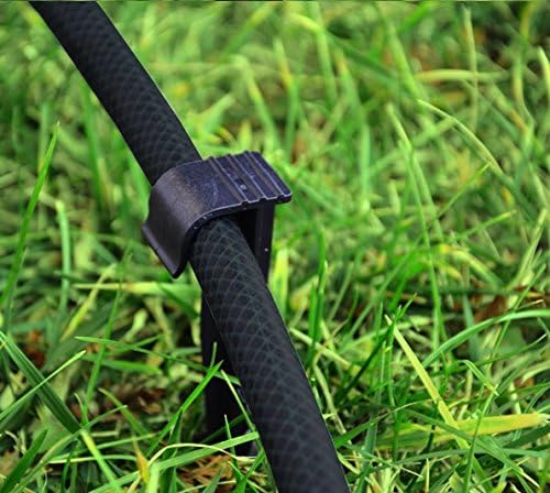 100 Stück Gartenschlauch Anker Boden Befestigungsanker für Tropfschlauch Perlschlauch Steckgabel