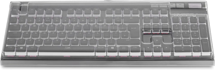 Decksaver Cover für die Hyper X Alloy Elite 2 Tastaturserie - geräucherte/klare Schutzhülle, hergest