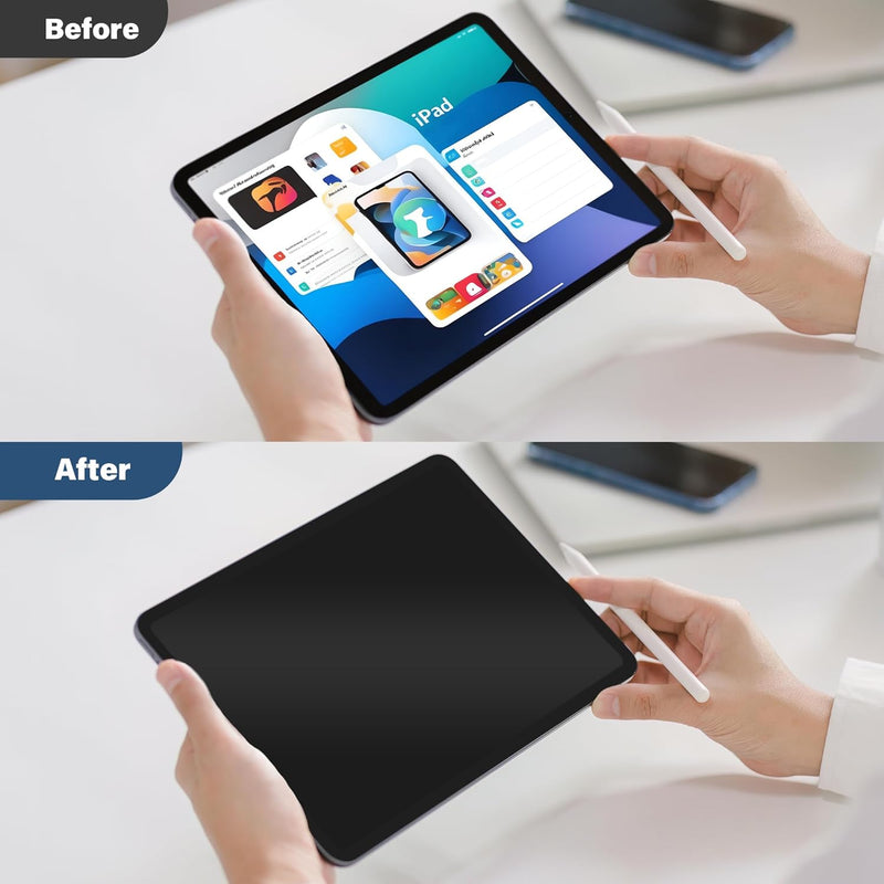 SenseAGE Magnetische iPad Sichtschutzfolie für iPad Pro 12,9 Zoll 2018/2020/2021 Generation, Blendun