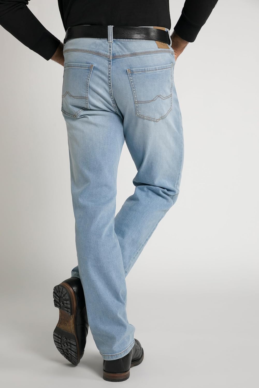 JP 1880 Herren grosse Grössen Übergrössen Menswear L-8XL Jeans, FLEXNAMIC®, Denim, Straight Fit, bis