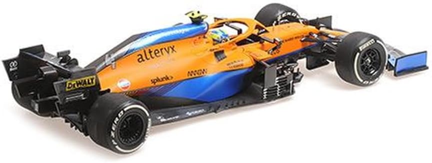 Minichamps 530213304 1:18 Mclaren F1 Team MCL35M-Lando Norris-2nd Place Italian GP 2021 Sammlerstück