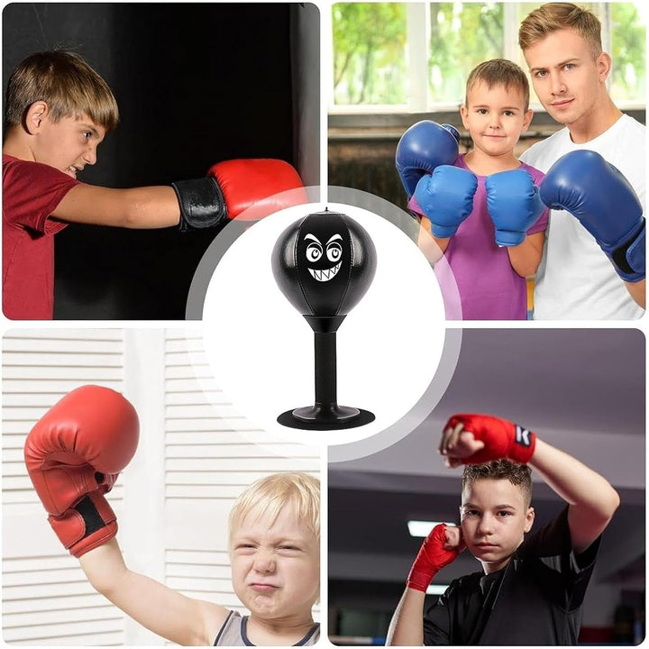 Desktop-Boxsack mit Saugnapf zur Spannungsreduktion Punching- für Erwachsene Fitness-Entspannungstra