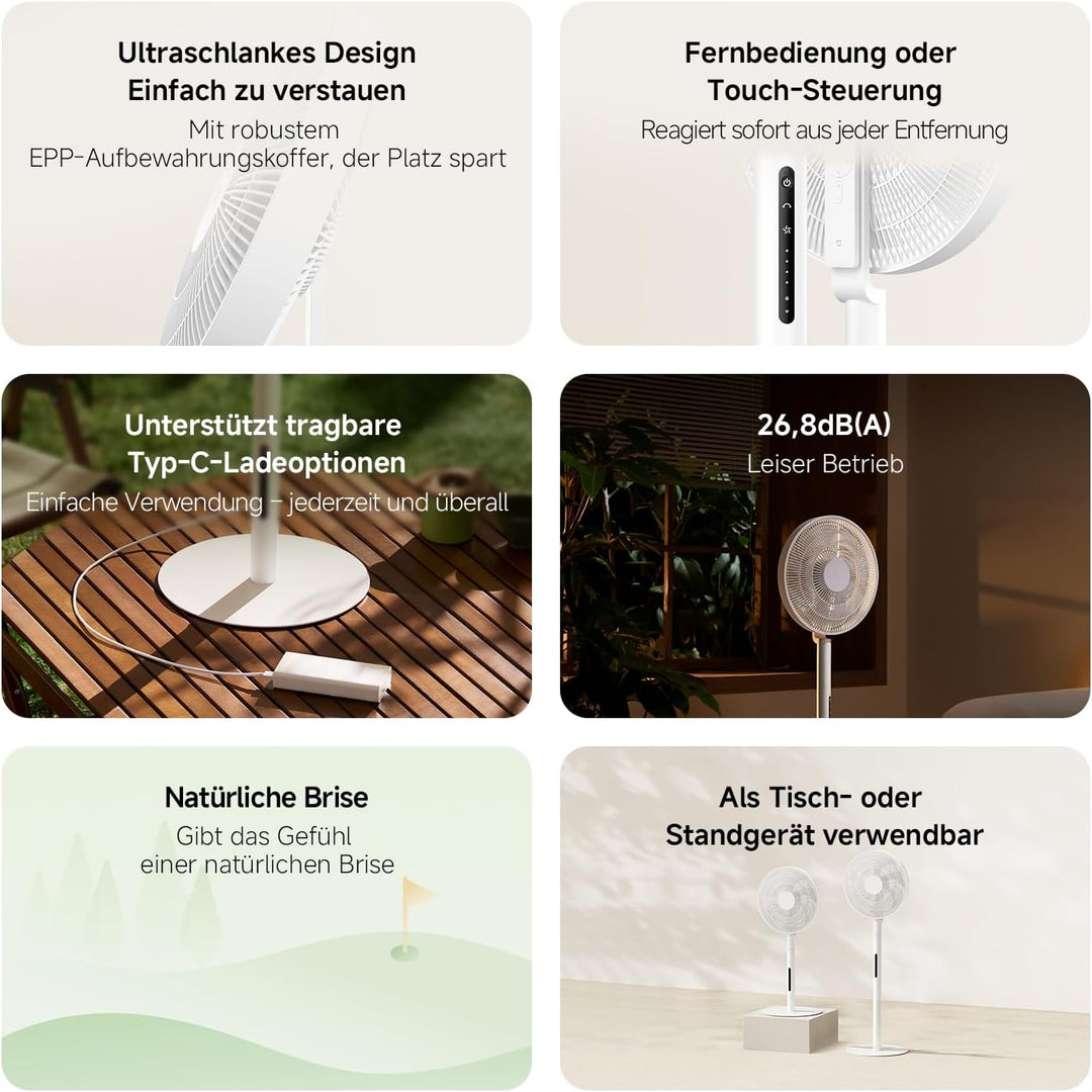 XIAOMI Mijia Smart Standing Fan Pro Slim