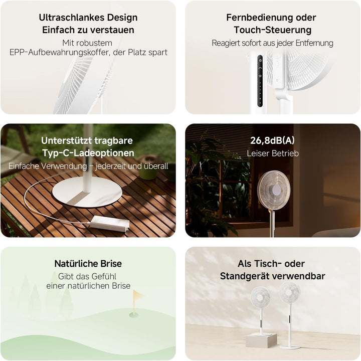 XIAOMI Mijia Smart Standing Fan Pro Slim