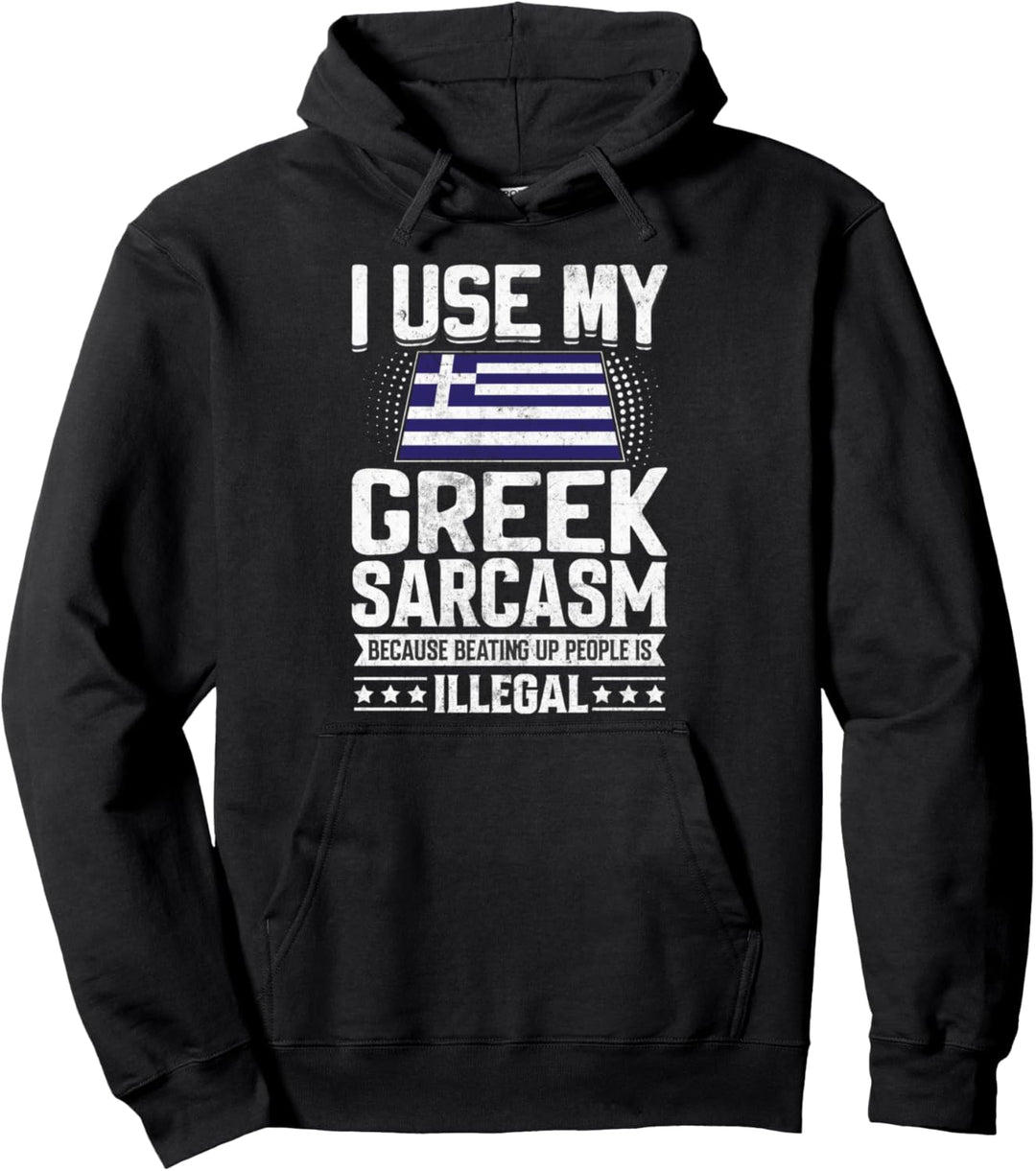 Griechenland Design Griechisch Männer & Frauen Pullover Hoodie