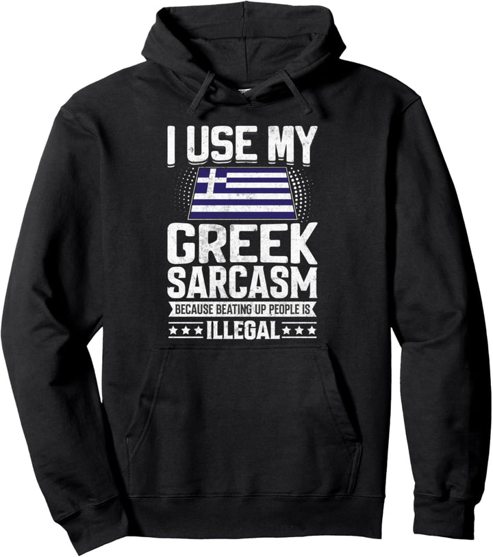 Griechenland Design Griechisch Männer & Frauen Pullover Hoodie