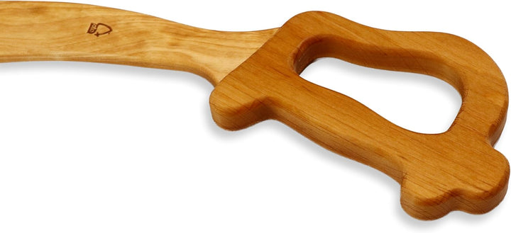 BestSaller 1121 Piratensäbel aus Holz, 56cm lang, Natur geölt (2 Stück) Natur 2 Stück, Natur 2 Stück