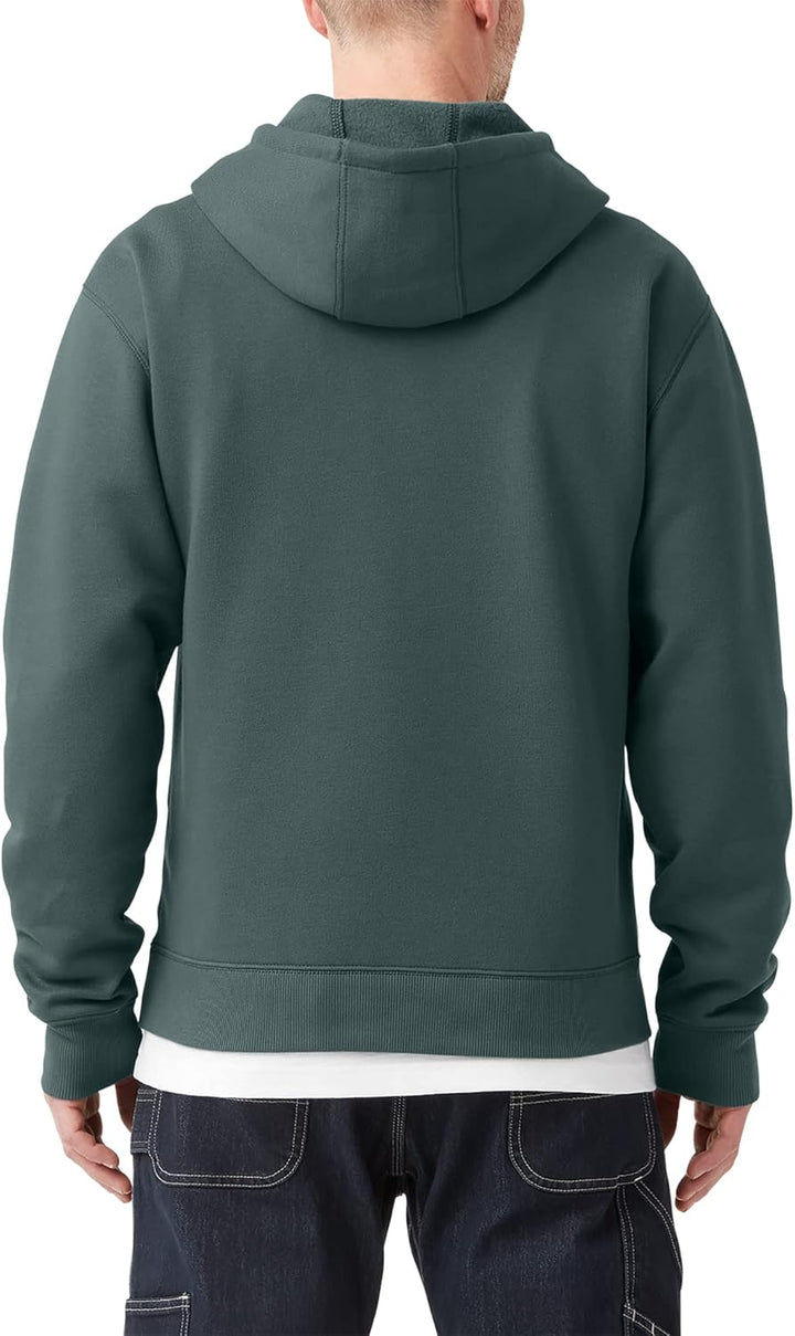 CHEROKEE Herren Dickies Herren Tricolor DWR Pullover Fleece Kapuzenpullover L Grosse Grössen Tall Li