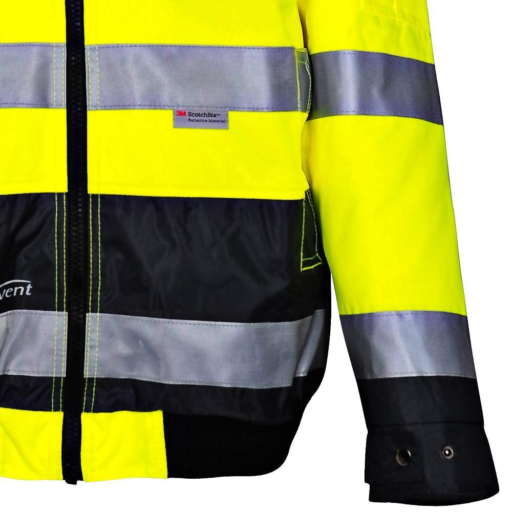 Prevent Warnschutz-Pilotenjacke 174ZG, leuchtgelb, Gr. XL XL-6XL, XL-6XL