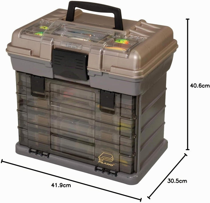 Plano 137401 von Rack System 3700 Angelbox, mehrfarbig, 40,6 x 30,5 x 43,8 cm, 2,7 kg, Graphit/Sands