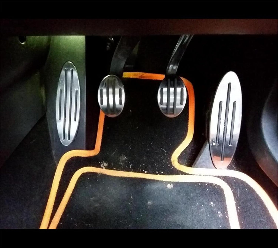 4pcs/Set Fuel Accelerator Bremse Fussstütze Pedale Für Mini JCW R56 R60 61 F54 F55 56