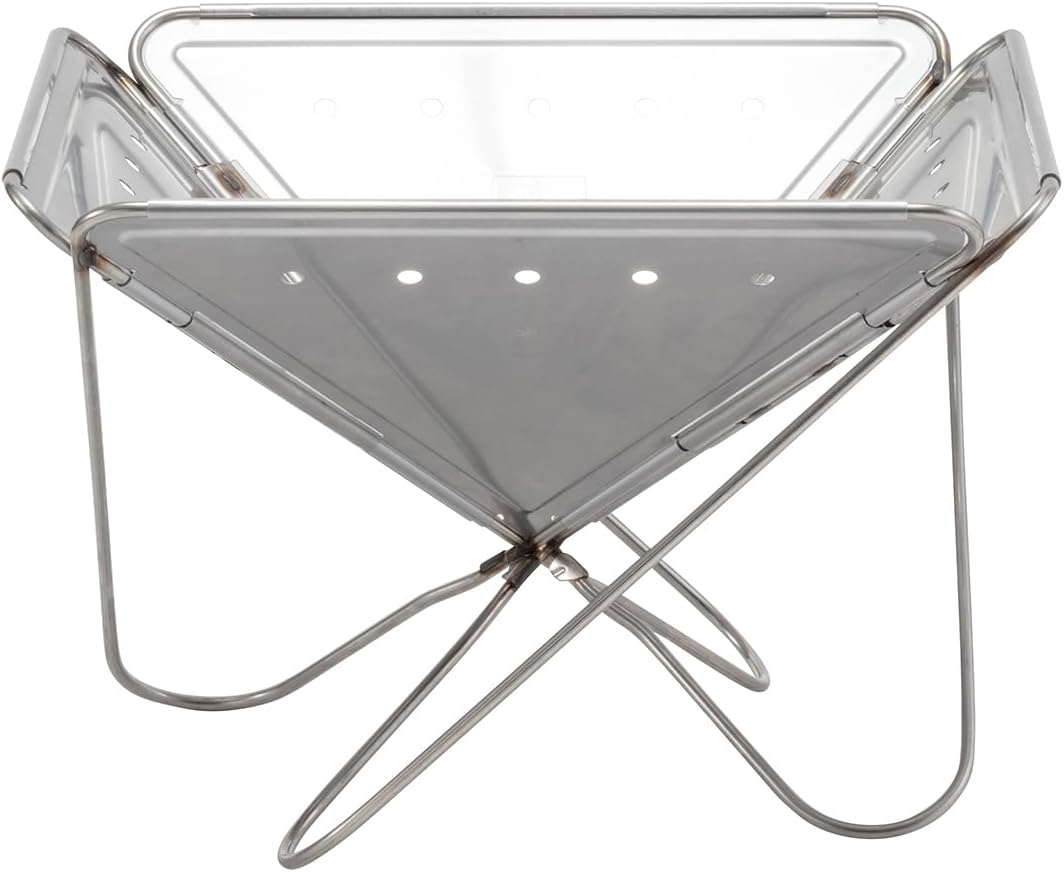 Snow Peak Pack & Carry Fireplace, XL, tragbare Feuerstelle, faltbarer japanischer Outdoor-Grill für