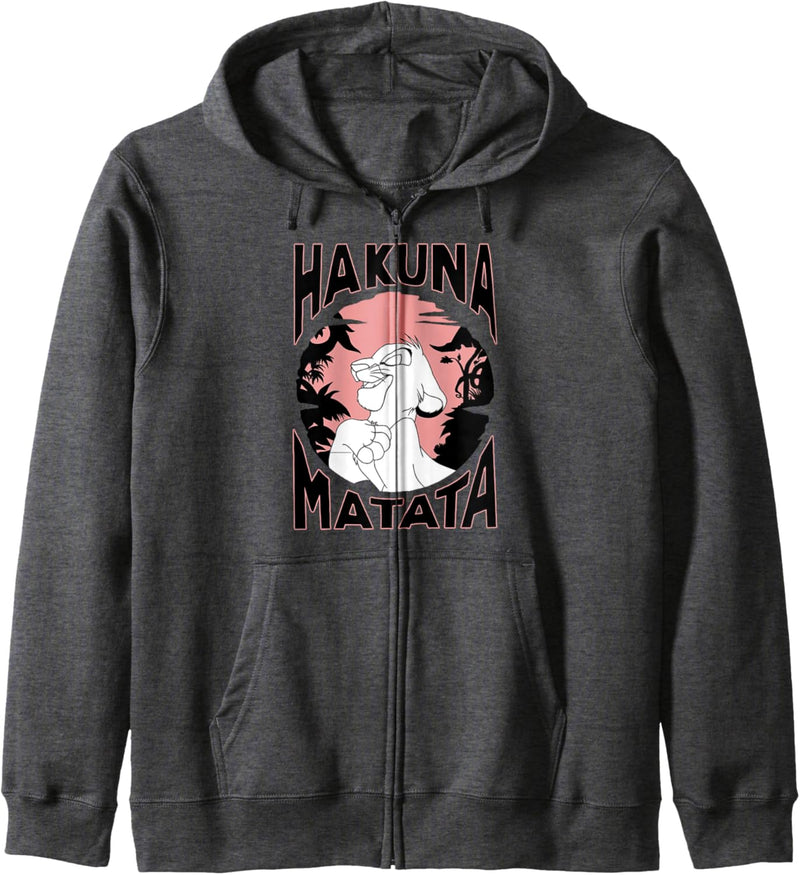 Disney The Lion King Hakuna Matata Sunset Simba Kapuzenjacke