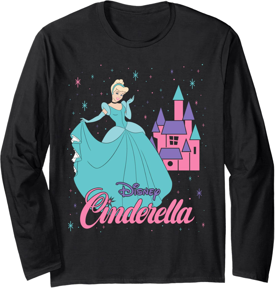 Disney Princess Cinderella Retro 90s Langarmshirt